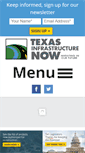 Mobile Screenshot of infrastructuretexas.org